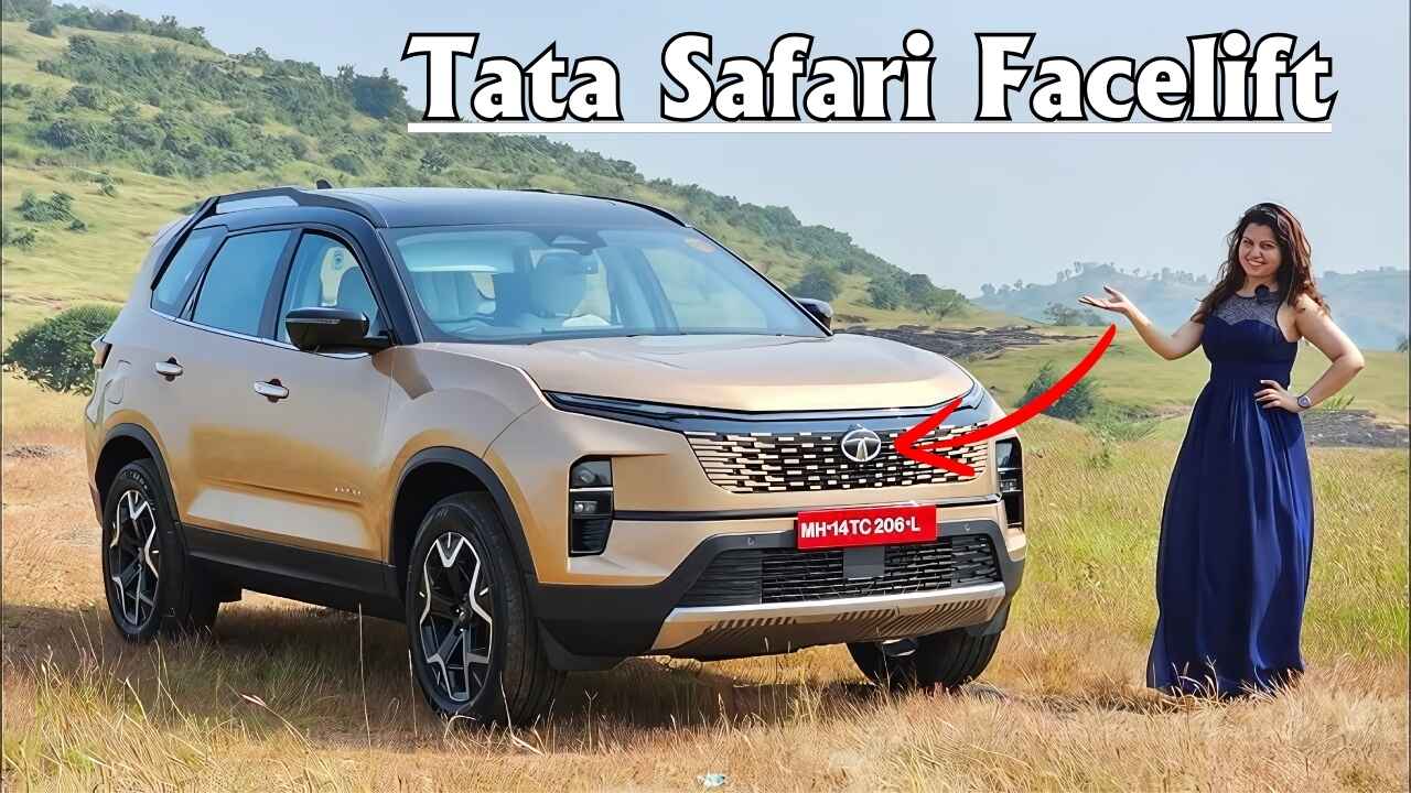 Tata Safari Facelift model
